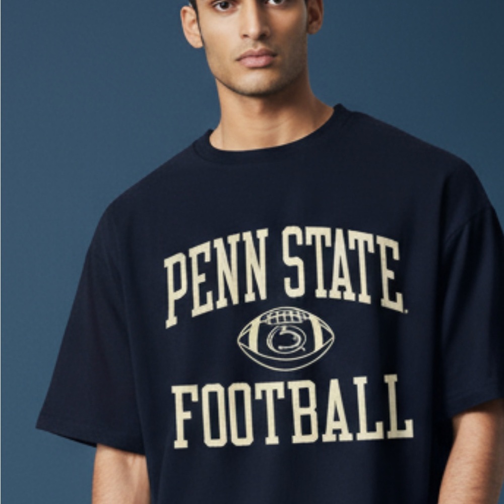 Fanatics Penn State Nittany Lions First Spirit Navy Blue Football Tee